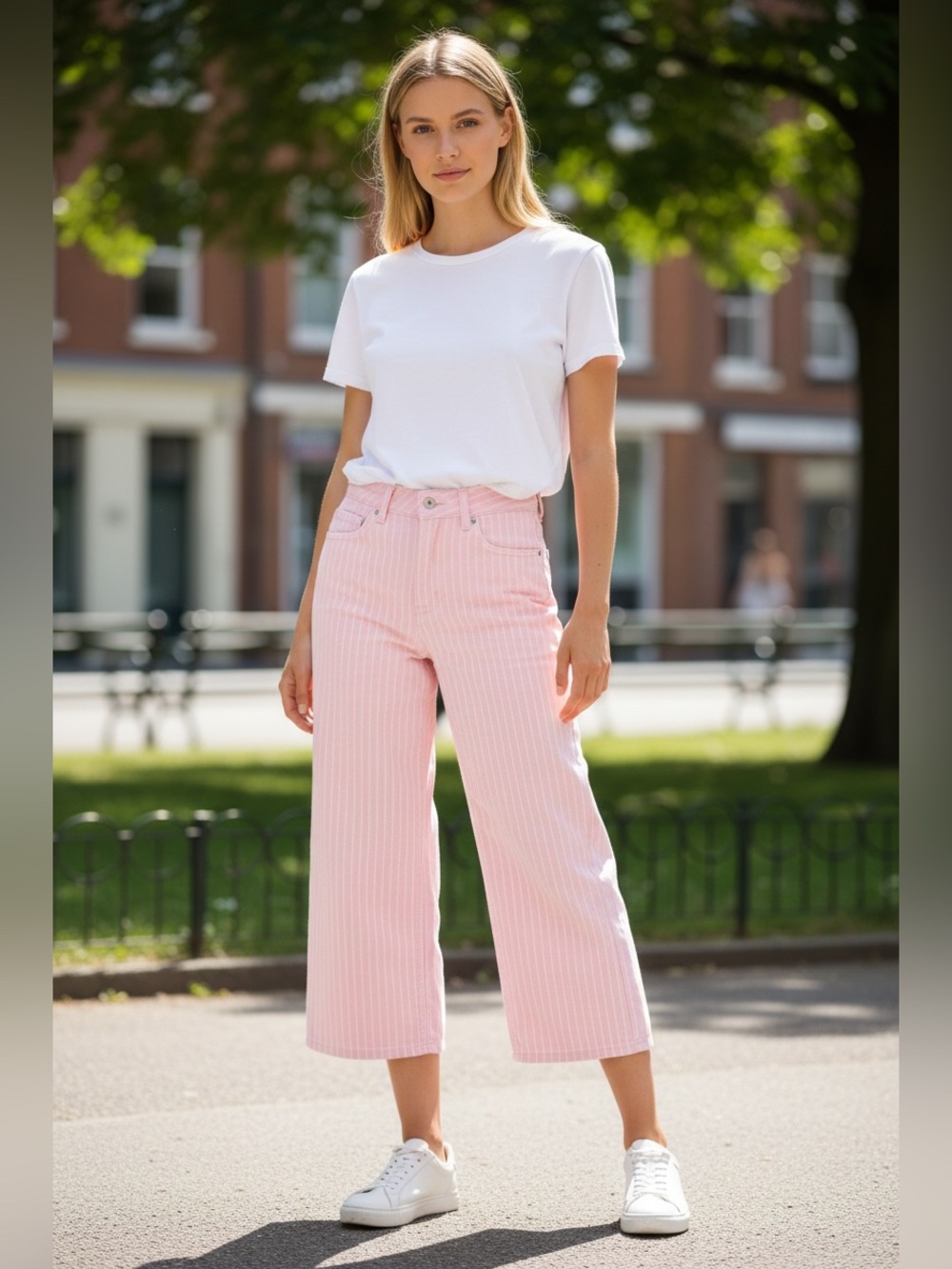 Topshop Moto Super High Rise Wide leg Ankle pants size 32 nwt